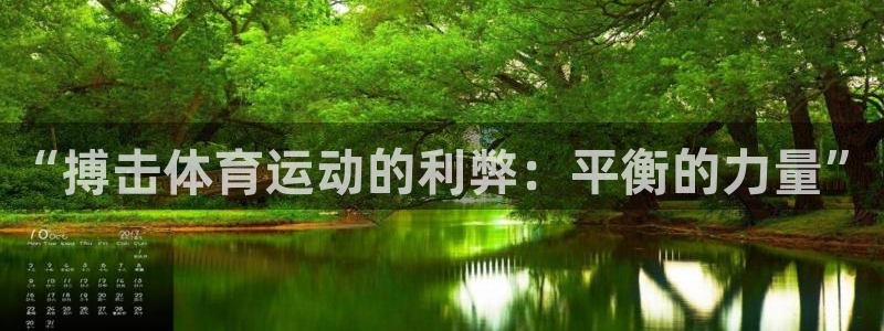 oety欧亿：“搏击体育运动的利弊：平衡的力量”
